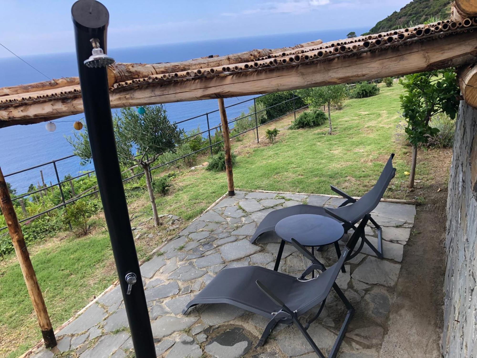 Orangehouse Cinque Terre. Private Parking Villa Riomaggiore Bagian luar foto