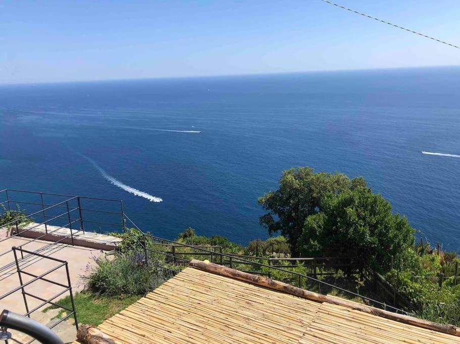 Orangehouse Cinque Terre. Private Parking Villa Riomaggiore Bagian luar foto